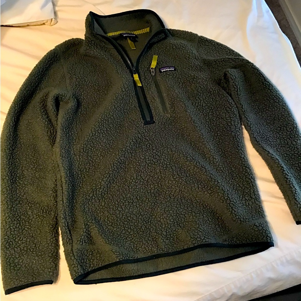 New Patagonia Sherpa Jacket Quarter Zip
